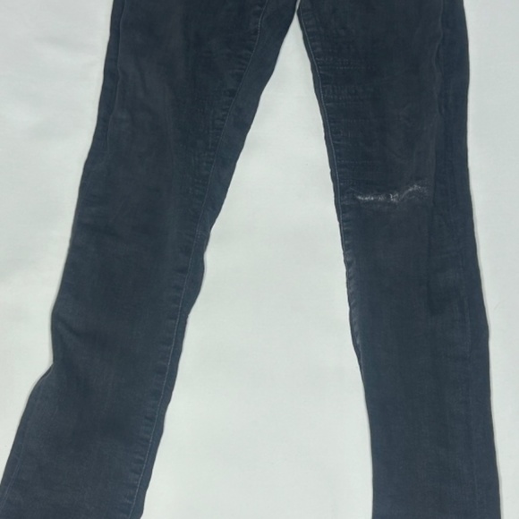 Ag Adriano Goldschmied distressed black skinny jeans - Picture 2 of 6